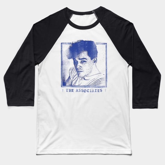 Billy Mackenzie // 80s Retro Fan Design Baseball T-Shirt by DankFutura